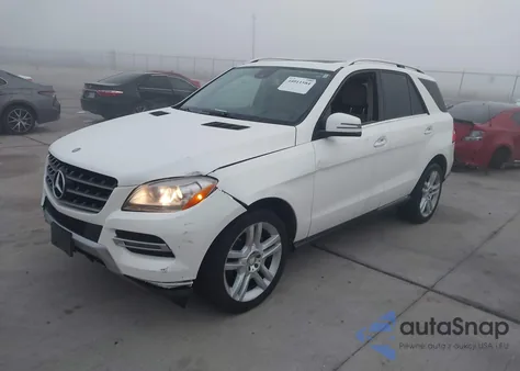 2014 Mercedes-Benz Ml 350 from USA, damaged, VIN 4JGDA5JB5EA323307